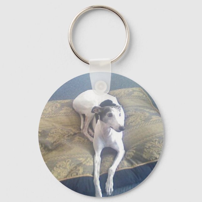Greyhound Keychain (Front)