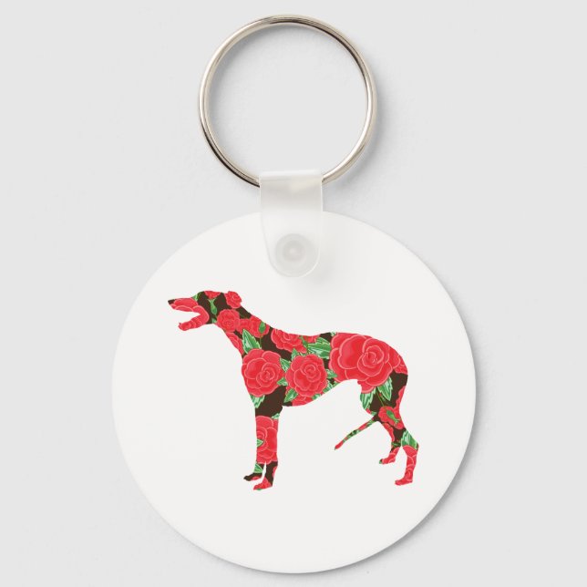Greyhound Keychain (Front)
