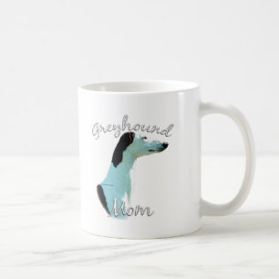 Greyhound Mom 2 Coffee Mug