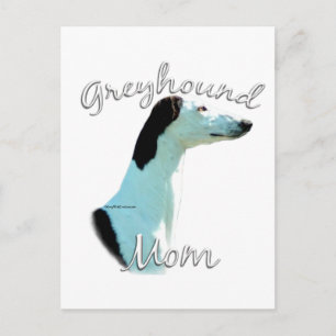 Greyhound Mom 2 Postcard