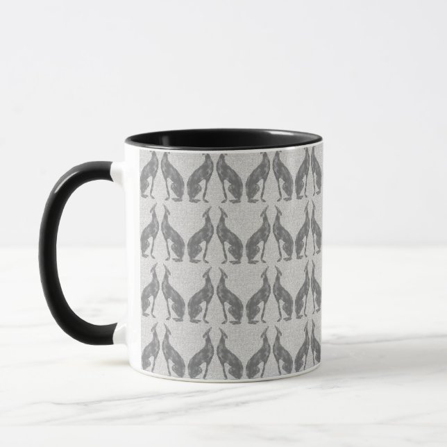 Greyhound Mom Coffee Mug (Left)