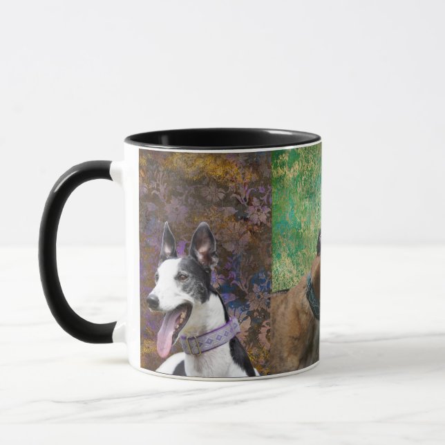 Greyhound Mug Triple Dog Dare Ya (Left)