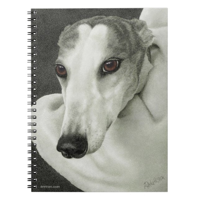 Greyhound Notebook - "Safety" (Front)