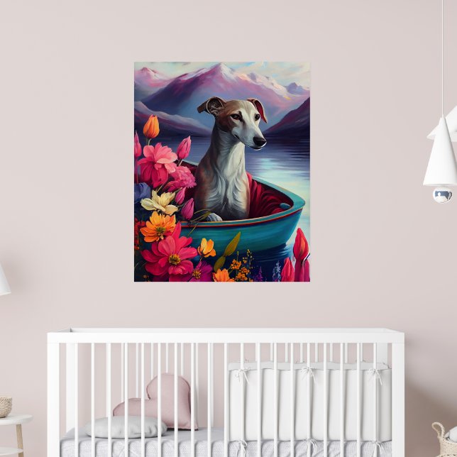 Greyhound on a Paddle: A Scenic Adventure Poster (Nursery 2)