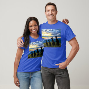 Greyhound Pack Sunset T-Shirt