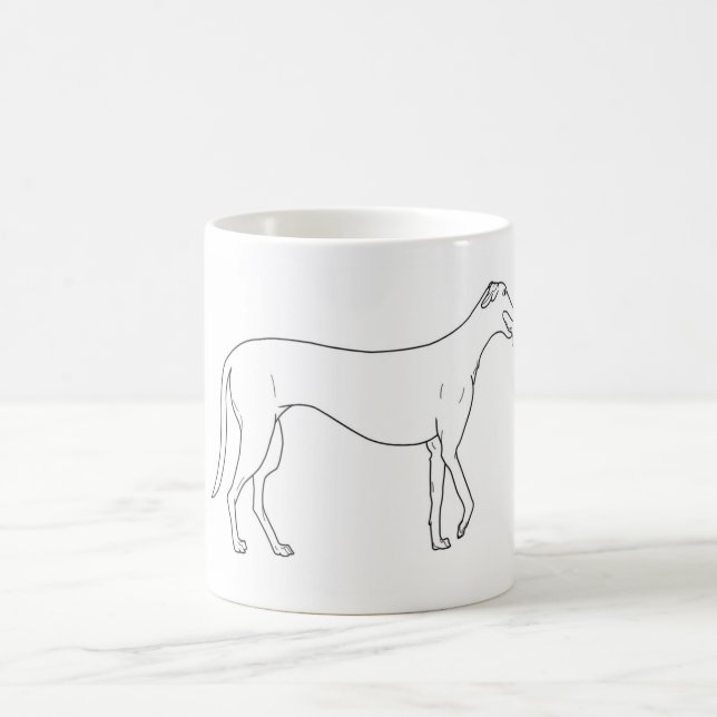 Greyhound Pawprint Mug (Center)