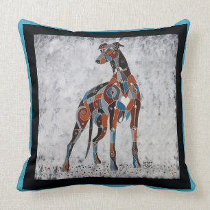 Greyhound Pillow - Gifts for Greyhound Lovers