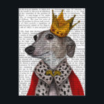 Greyhound Queen Postcard<br><div class="desc">Pets</div>