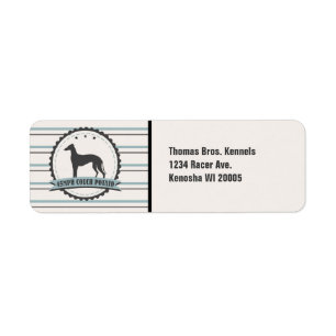 Greyhound Retired Racer 45 mph Lazy Dog Custom