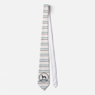 Greyhound Retired Racer 45 mph Lazy Dog Tie