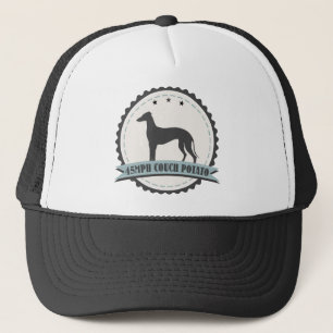 Greyhound Retired Racer 45 mph Lazy Racing Dog Trucker Hat