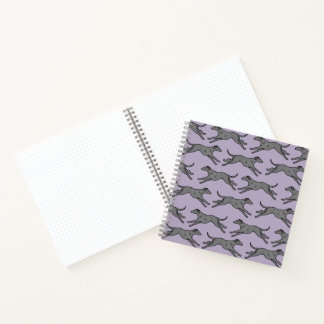 Greyhound Spiral Bound Notebook