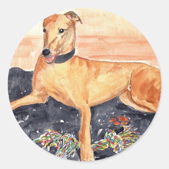 'Greyhound' Sticker (Front)