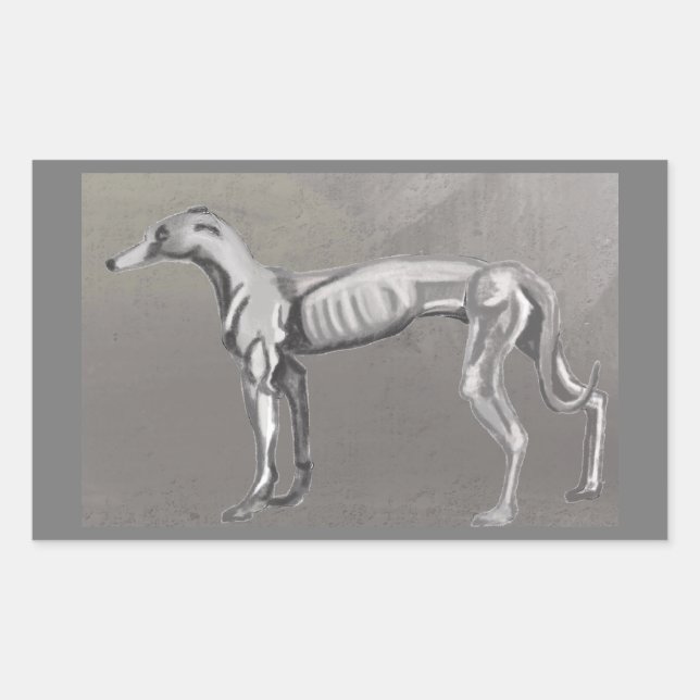 Greyhound Sticker (Front)