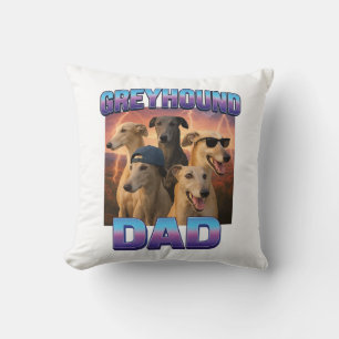 Greyhound Throw Pillow