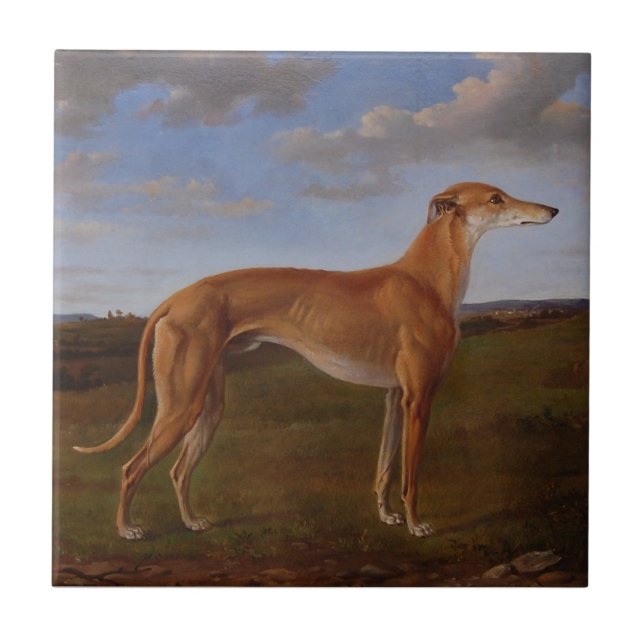 Greyhound Tile (Front)