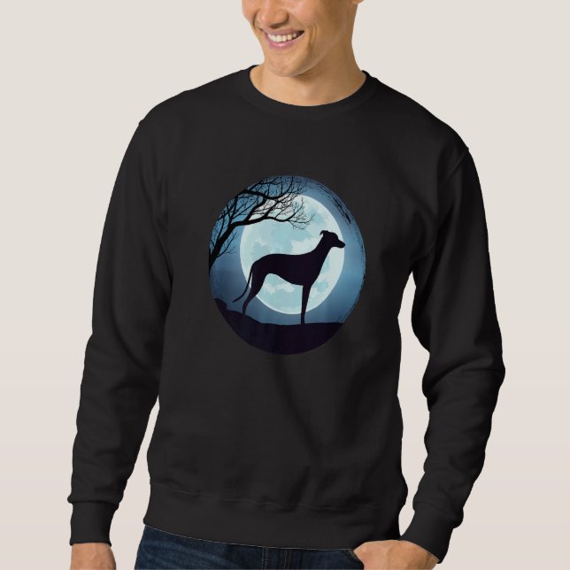 Greyhound Windhound Retro  21 Sweatshirt (Front)