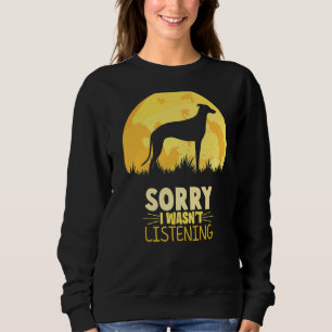Greyhound Windhound Retro Sweatshirt