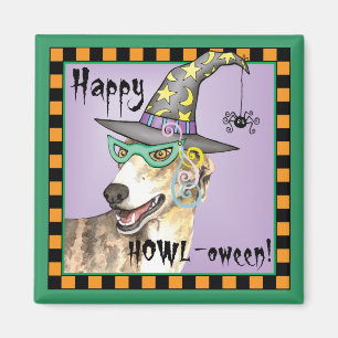 Greyhound Witch Magnet