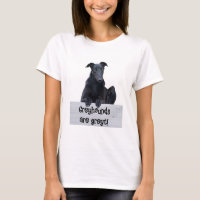 Greyhounds are Greyt Quote Greyhound Dog Paw Text