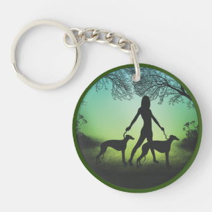 Greyhounds En Promenade