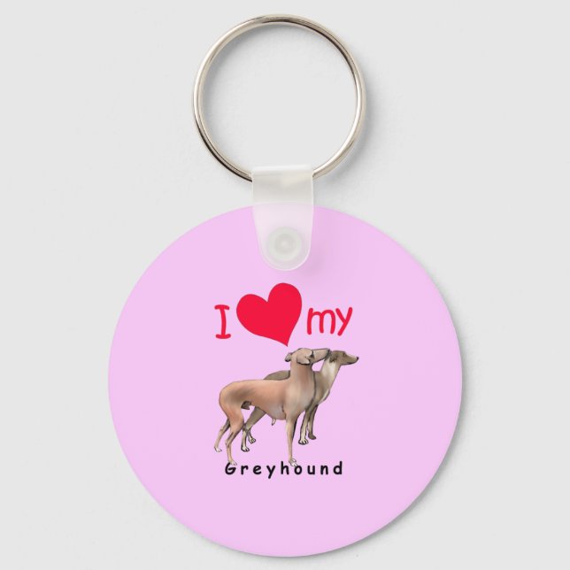 Greyhounds Keychain (Front)