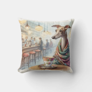 Greyhound's Tea Time Coussin