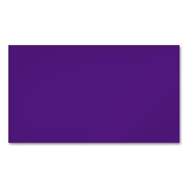 Greyish Purple,Muted Purple,Rum, Magnetic Business Card (Front)