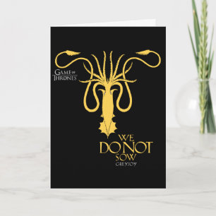Greyjoy Sigil - We Do Not Sow Card