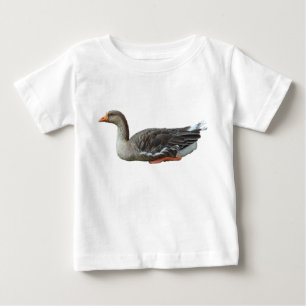 Greylag Swan Goose Cross Baby T-Shirt