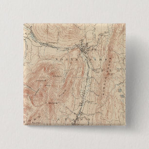 Greylock, Massachusetts 2 Inch Square Button