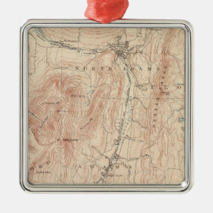 Greylock, Massachusetts Metal Ornament