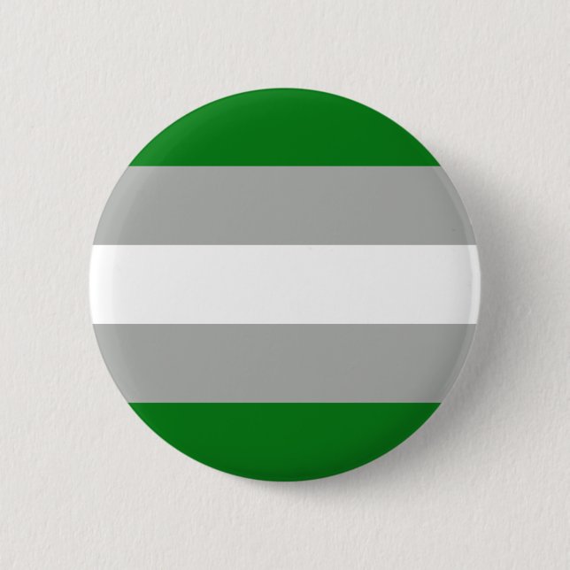 Greyromantic Pride Flag 2 Inch Round Button (Front)