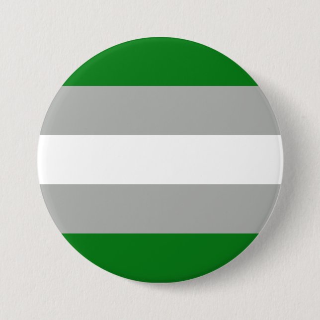 Greyromantic Pride Flag 3 Inch Round Button (Front)