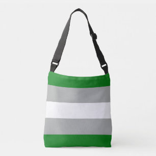 Greyromantic Pride Flag Crossbody Bag