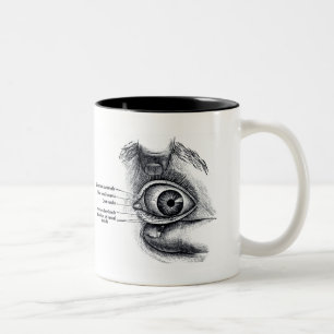 Grey's Anatomy — eyeball Two-Tone Coffee Mug