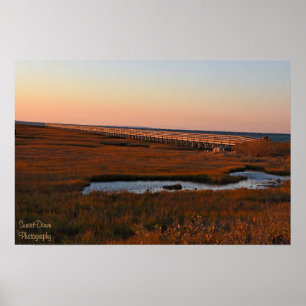 Grey's Beach Boardwalk Poster