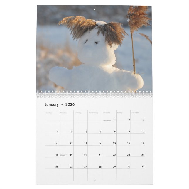 Greys Lake Calendar (Jan 2026)