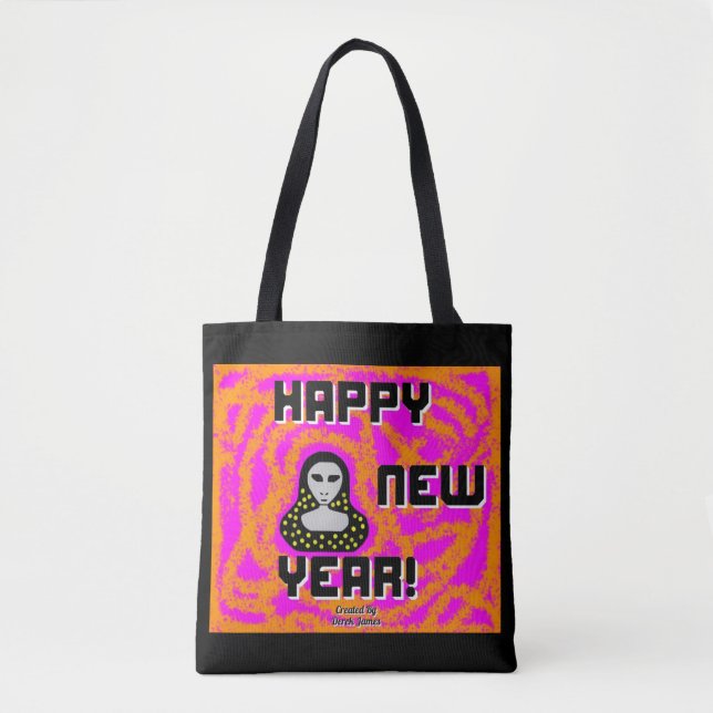 Greys New Year Wishes Tote Bag (Front)