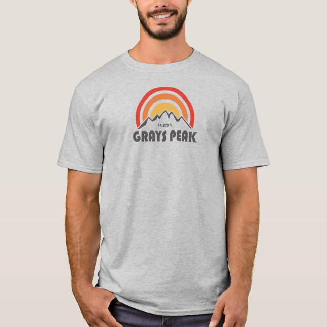 Greys Peak T-Shirt (Front)