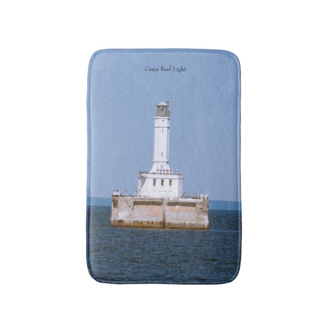 Greys Reef Light bathmat (Front Vertical)