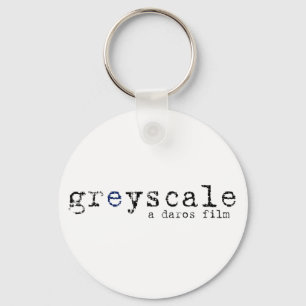 Greyscale keychain - White