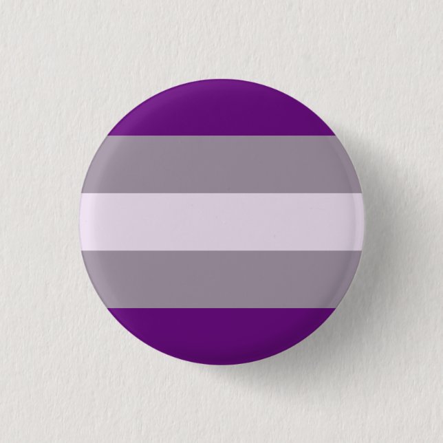 Greysexual Pride Flag 1 Inch Round Button (Front)
