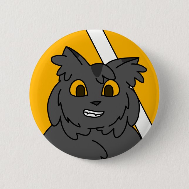 Greystripe Badge 2 Inch Round Button (Front)