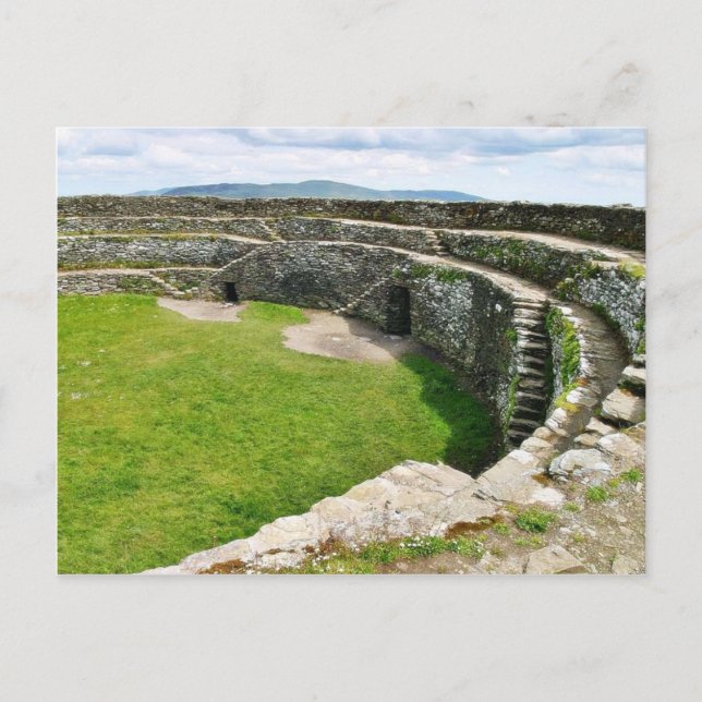 Griahan Of Aileach Stone Fort Postcard (Front)