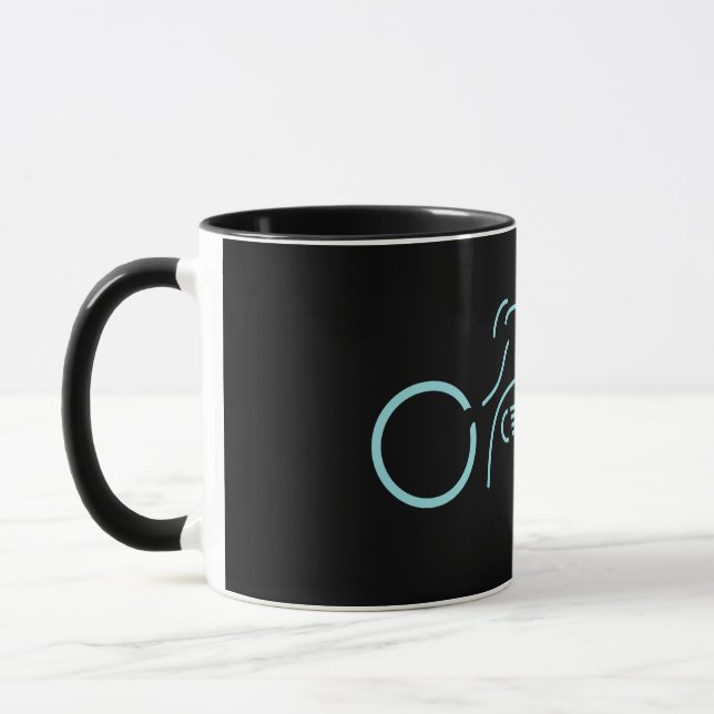 Grid Cycle Mug (Left)