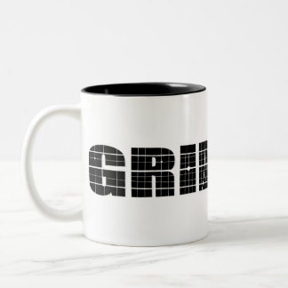 Grid Life Two-Tone Coffee Mug
