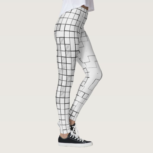 Grid Locked From The ICN CODE COLLECTION Leggings (Right)