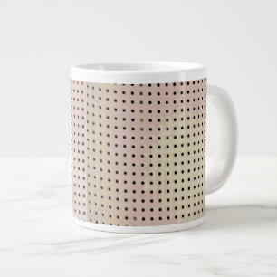 Grid Pattern from a Chair Large Coffee Mug