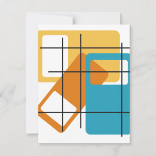 Grid Rectangles  Card